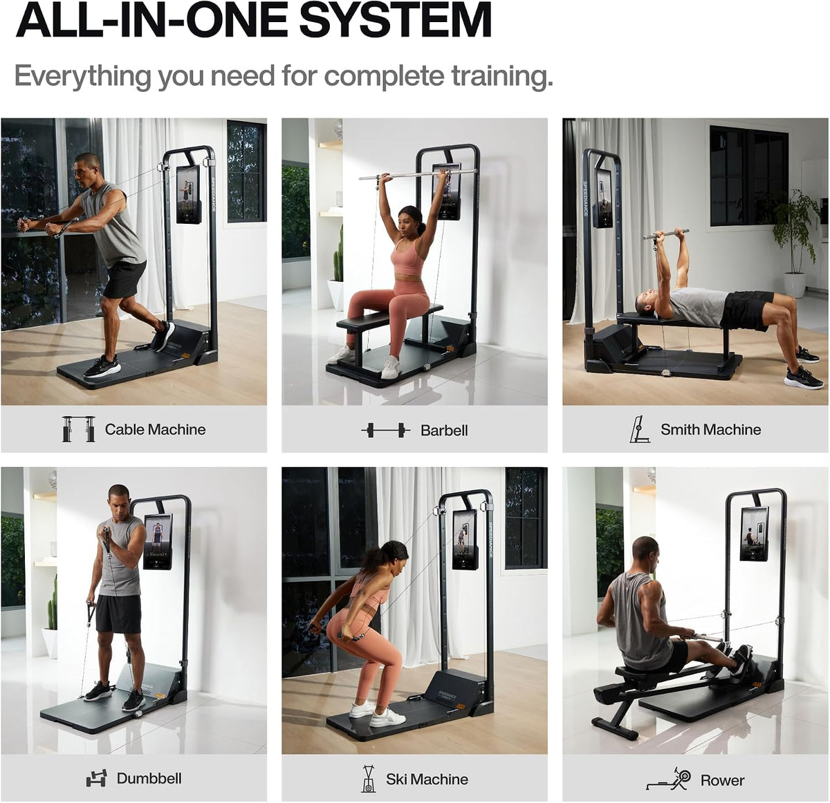 Gym Monster Smart Home Gym, Multifunctional Strength Machine