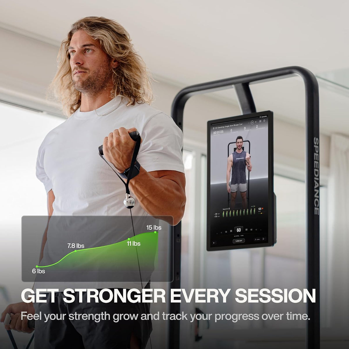 Gym Monster Smart Home Gym, Multifunctional Strength Machine