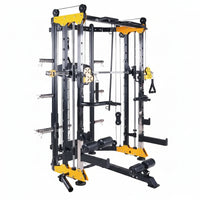 Smith Machine Built for Home Gyms, Steel Frame, 6mm Cable, 400KG Max Load, 10-Year Warranty