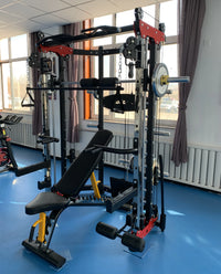 Smith Machine Built for Home Gyms, Steel Frame, 6mm Cable, 400KG Max Load, 10-Year Warranty — product view 2