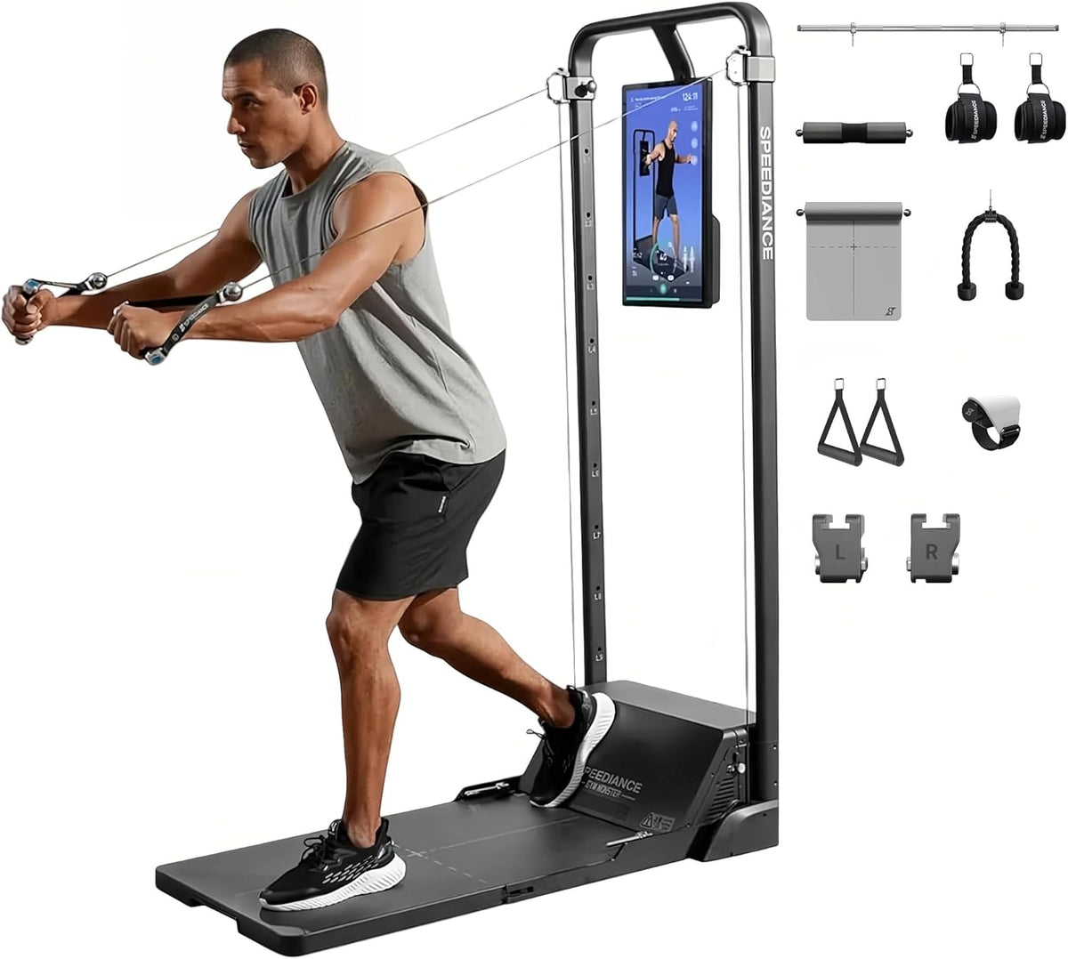 Gym Monster Smart Home Gym, Multifunctional Strength Machine