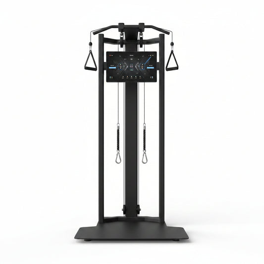 Gym Monster – All-In-One Home Gym Workout Machine with 220LBS Digital Weight, Full Body Strength Training Equipment, No Installation Required