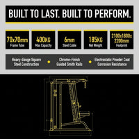 Excellent Home Gym Equipment Multi Function Smith Machine with Customized Logo — Results & Stats